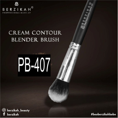 BERZIKAH Professional Make Up Cream Contour Blender Brush PB-407(Pack of 1)