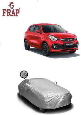 Frap Car Cover For Maruti Suzuki Celerio (With Mirror Pockets)(White, For 2021 Models)