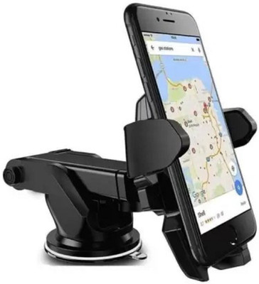 BADSHAH AND KHALIFA Car Mobile Holder for Dashboard, AC Vent, Anti-slip, Windshield(Black)