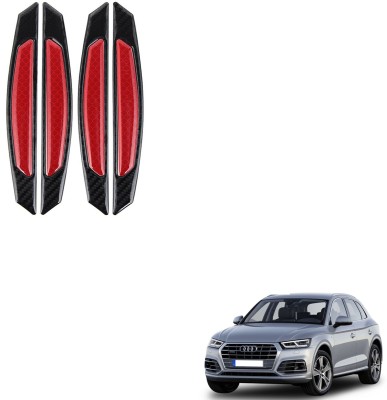 SEMAPHORE Plastic Car Door Guard(Black, Red, Pack of 4, Audi, Q5)