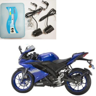 hjg Driving LED Fog Light For Yamaha R15 Car Fancy Lights(Black, White)