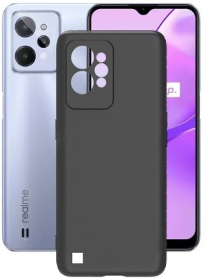 AB PRIME Back Cover for realme C31(Black, Grip Case, Silicon, Pack of: 1)