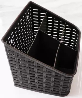 hurrio Empty Cutlery Box Case(BROWN  Holds 20 Pieces)