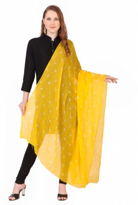 Traditions Bazaar Pure Cotton Polka Print Women Dupatta