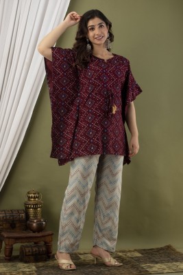 Surhi Women Kaftan Pant Set