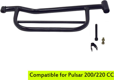 Qiisx Bike Lady Footrest Compatible for Pulsar 200/220 CC Foot Rest(Black)