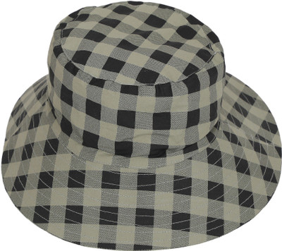 NUEVOSDAMAS sun hat/circular hat(Olive Green, Black, Pack of 1)