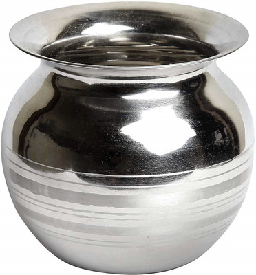 Finetouch STAILNESS STEEL LOTA Stainless Steel Kalash(Steel)