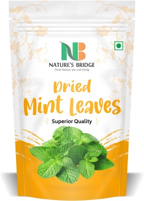 Nature's Bridge Dry Pudina Leaves | Natural Mint Leaf | Pure & Refreshing Pudina Leaf - 50 Gm(50 g)