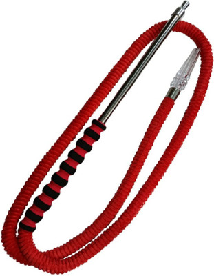 HEYDAY ENTERPRISES Rubber Red Hookah Hose 1.5 m(Pack of 1)