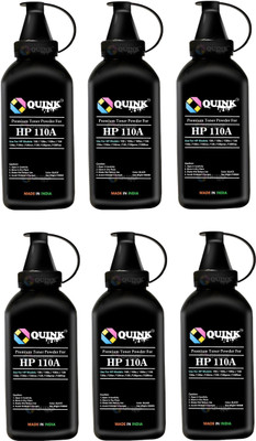 QUINK HP 110A / W1112A Toner Cartridge Refill Powder For Use HP Printer Black Ink Toner Powder