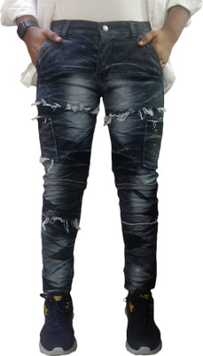 tracknjeans Slim Men Black Jeans