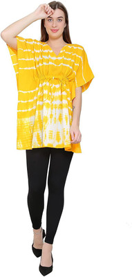 Arty Crafty Printed Cotton Blend Women Kaftan