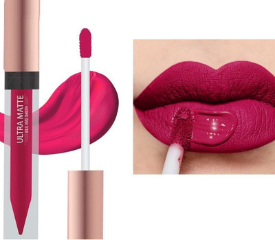 GFSU COLOR LIPSTICK NON TRANSFER MATTE LIQUID LIP COLOR(RUBY, 9 ml)