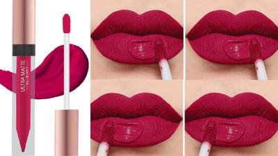 GFSU RUBY SUPER STAY WATERPROOF LIQUID MATTE LIPSTICK(RUBY, 9 ml)
