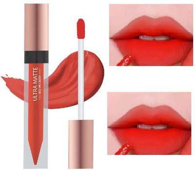 GFSU MATTE LIQUID LIPSTICK UNIQUE SHADE MATTE ULTRA SMOOTH LIPSTICK(RED ORANGE, 9 ml)