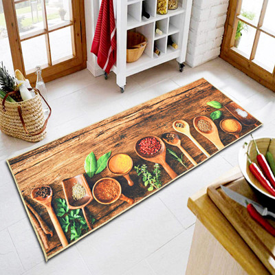 Ishro Home Rubber, Velvet Floor Mat(Wood Tools, Medium)