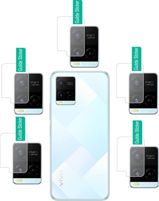 REJITEENO Back Camera Lens Glass Protector for Vivo Y21T, Vivo Y21 2021, Vivo Y33T, Vivo Y33s(Pack of: 5)