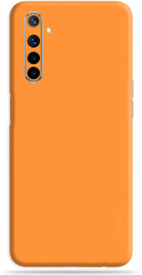 AsSkin Realme 6, real me 6 Mobile Skin(Ultra Super Orange Matte Skin With High Gloss Finish).)