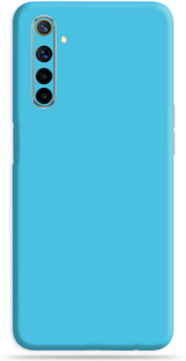 AsSkin Realme 6, real me 6 Mobile Skin(Ultra Super Lightblue Matte Skin With High Gloss Finish).)