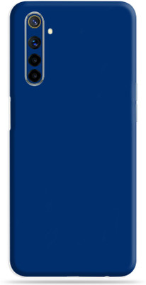 AsSkin Realme 6, real me 6 Mobile Skin(Ultra Super Dark Blue Matte Skin With High Gloss Finish).)