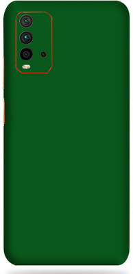 AsSkin Redmi 9 Power, mi 9 power Mobile Skin(Ultra Super Moss Green Matte With High Matte Finish.)
