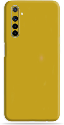 AsSkin Realme 6, real me 6 Mobile Skin(Ultra Super Golden Matte Skin With High Gloss Finish).)