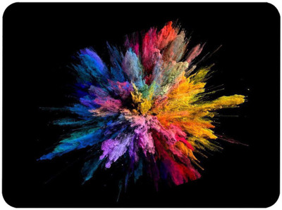 RAWAT TRADERS Color Full Mouse Pad FKMP0056 Non Slip Base Mousepad(Multicolor)
