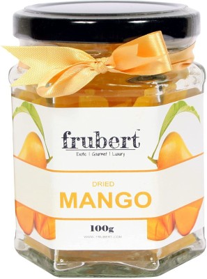 frubert Dried Mango Slice 100 Grams, Dehydrated Mango,Organic Dry Mango Pieces-Pack Of 1 Mango(100 g)