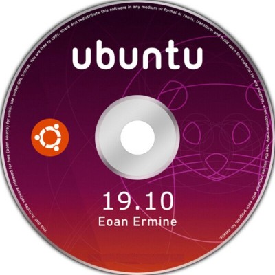 TekyMeky Ubuntu 19.10 Eoan Ermine 64-bit Linux Live Install DVD For PC Mac Beats Windows Latest Edition 64