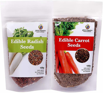 MAHA LAXMI WIRE PRODUCTS Carrot and Radish Seed(2 per packet)
