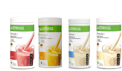 HERBALIFE Nutrition Set Of Shake Mix Protein Blends(2 kg, Mango, Vanilla, Strawberry, Kulfi)