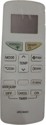 Akshita ARC484A1 AC Remote Compatible for Daikin AC Remote Control NO.132C DAIKIN Remote Controller(White)