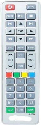 Akshita S-2GG TV Compatible For LED LCD TV Remote Control SANSUI Remote Controller(Grey)