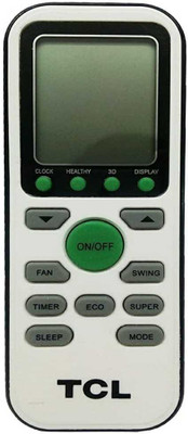 Savaliya Enterprise Air Conditioner Remote Compatible For  TCL Remote Controller(White)