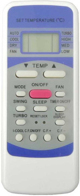 Savaliya Enterprise Air Conditioner Remote Compatible For  ONIDA Remote Controller(White)