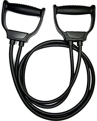 Best-Quality-Hub Double Toning Tube Resistance Band for Workout for Men & Women Resistance Tube(Multicolor)