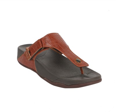 CARLTON LONDON Men Sandals(Tan , 6)