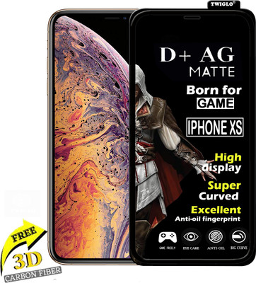 TWIGLO Edge To Edge Tempered Glass for Apple iPhone XS(Pack of 1)