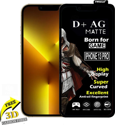 TWIGLO Edge To Edge Tempered Glass for IPHONE 13 PRO(Pack of 1)