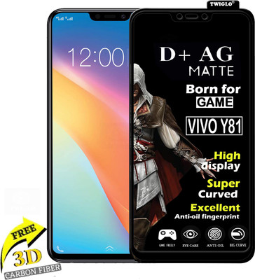 TWIGLO Edge To Edge Tempered Glass for Vivo Y81(Pack of 1)