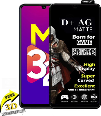 TWIGLO Edge To Edge Tempered Glass for SAMSUNG M32 4G(Pack of 1)