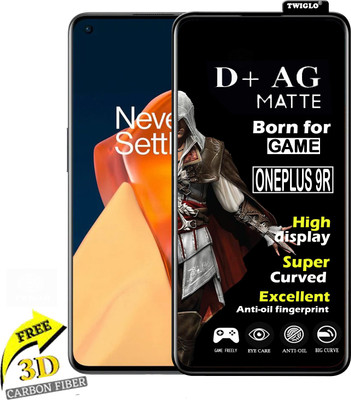 TWIGLO Edge To Edge Tempered Glass for ONEPLUS 9R(Pack of 1)