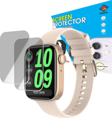 FINCH Screen Guard for Fire Boltt Ring 2 Smartwatch(Pack of 2)