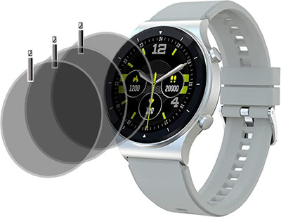 XAZE Screen Guard for Fire bolt 360 pro smart watch screen guard(Pack of 3)