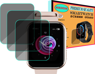 hirdesh Screen Guard for BOAT WATCH BLAZE SMARTWATCH(Pack of 3)