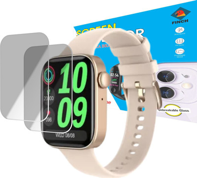 FINCH Screen Guard for Fire Boltt Ring 2 Smartwatch(Pack of 2)