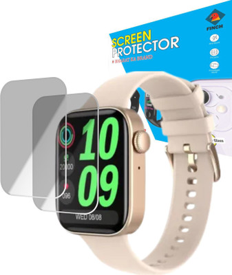 FINCH Screen Guard for Fire Boltt Ring 2 Smartwatch(Pack of 2)