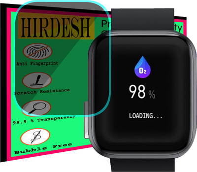 hirdesh Screen Guard for FIRE-BOLTT NINJA TOUCH TO WAKE SPo2(Pack of 1)