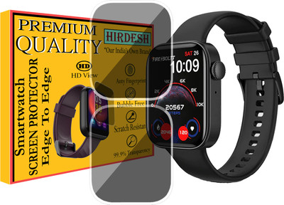 hirdesh Screen Guard for Fire-Boltt Ring 2 Bluetooth Calling(Pack of 2)